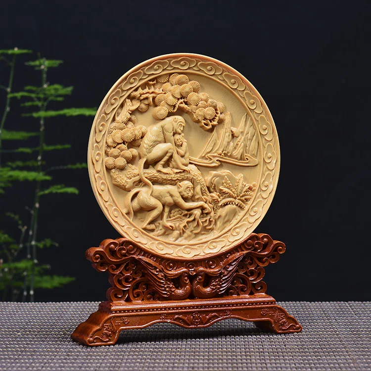 Обезьяна с резьбой по дереву, деревянные поделки, подарок, украшение для дома и рабочего стола, офисные украшения (A1032) 
Обезьяна с резьбой по дереву, деревянные поделки, подарок, украшение для дома и рабочего стола, офисные украшения (A1032)