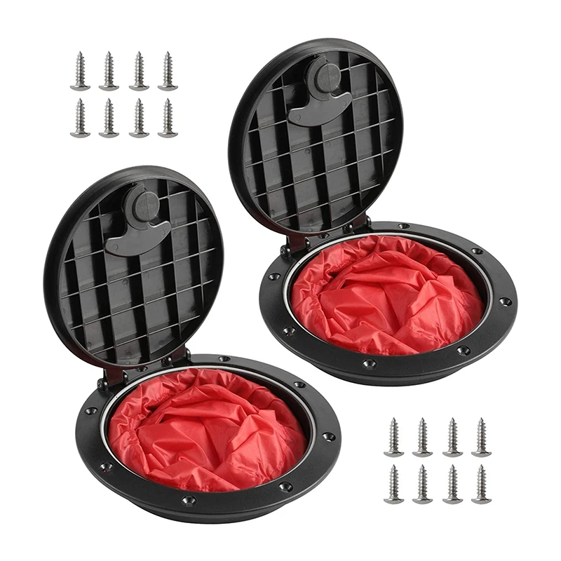 2 Pcs Marine Cover Pull Out Deck Plate Hole Deck Plate Kit Hatch with Kayak Boat Fishing Rigging Boat Kayak Accessories
2 Pcs Marine Cover Pull Out Deck Plate Hole Deck Plate Kit Hatch with Kayak Boat Fishing Rigging Boat Kayak Accessories