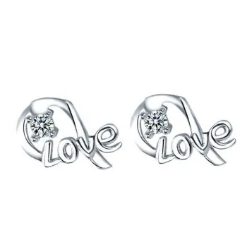 Love Letter Earrings Version of Crystal Zircon Earrings Simple Personality Earrings Manufacturers Wholesale C86WBHGC
Love Letter Earrings Version of Crystal Zircon Earrings Simple Personality Earrings Manufacturers Wholesale C86WBHGC