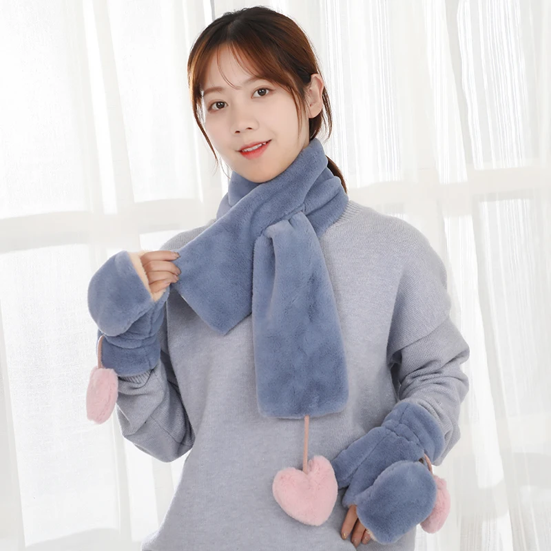 2020 new two-piece winter gloves bib high quality fluffy ladies winter gloves winter scarf set outdoor warmth fashion trend wint
2020 new two-piece winter gloves bib high quality fluffy ladies winter gloves winter scarf set outdoor warmth fashion trend wint