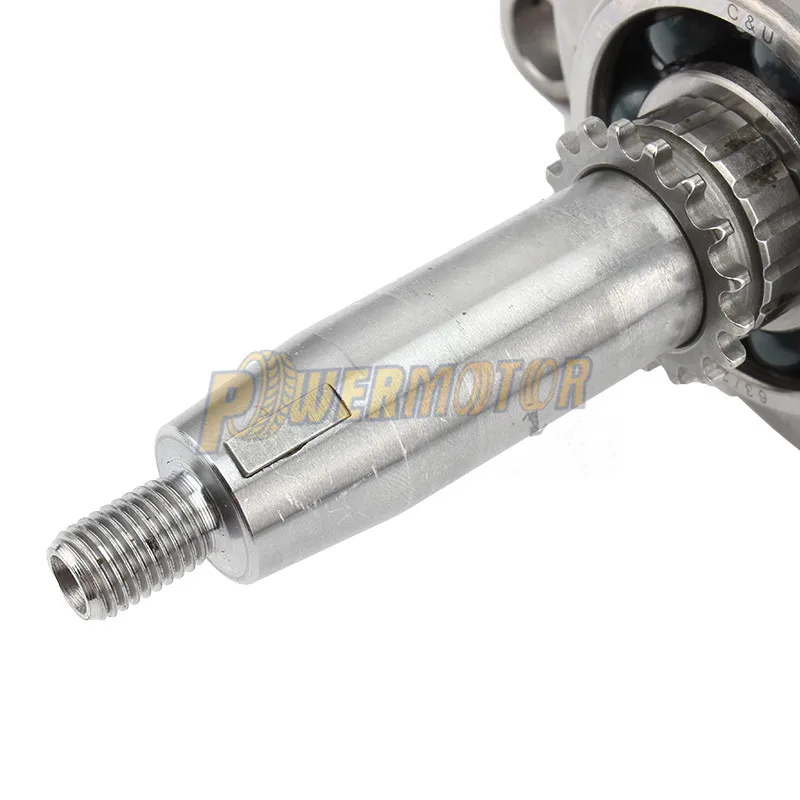 Motorcycle Crankshaft For Zongshen 2V Z190 190cc Electric Start Engine the code No.ZS1P62YML-2
Motorcycle Crankshaft For Zongshen 2V Z190 190cc Electric Start Engine the code No.ZS1P62YML-2