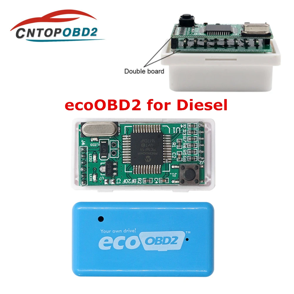 Экономичный чип Nitro EcoOBD2 с двойной платой Eco OBD2 экономичный тюнинг бокса