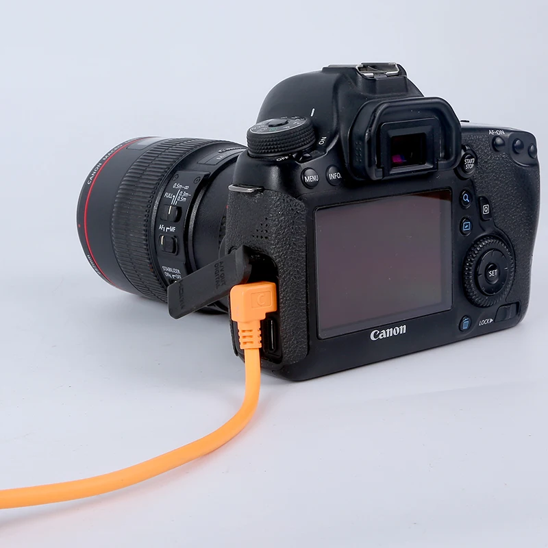 Кабель Mini USB Peresal для подключения камеры Canon 5D3 5D2 6D2 80D 750D съемки онлайн |