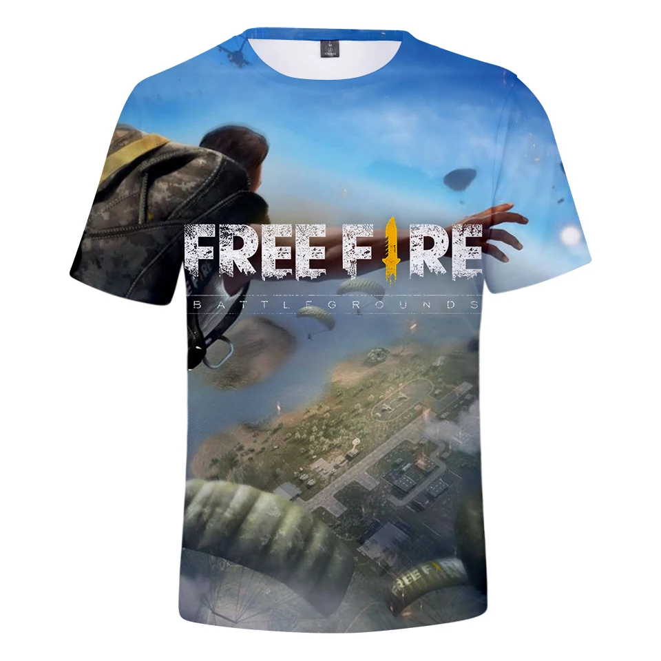 2020 Hot Game free fire Men t shirt 3D Harajuku Summer Short sleeve Trendy Cool Tshirt Men/Women free fire Print Student Tops
2020 Hot Game free fire Men t shirt 3D Harajuku Summer Short sleeve Trendy Cool Tshirt Men/Women free fire Print Student Tops