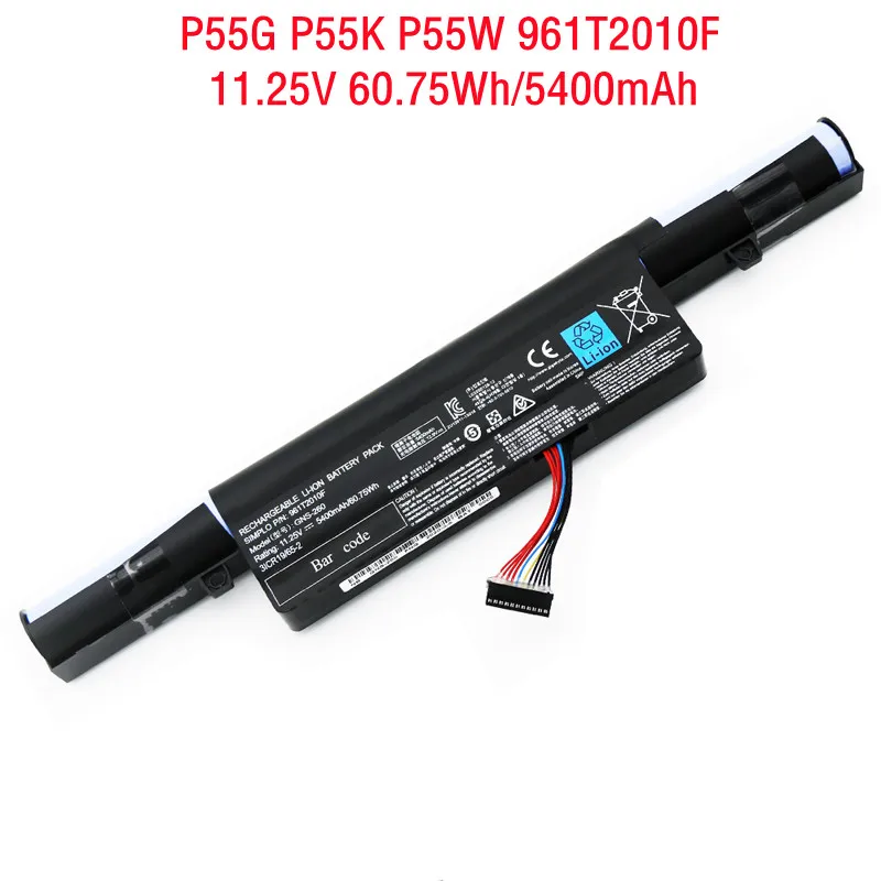 11.25V 60.75Wh/5400mAh New GNS-260 961T2010F Laptop Battery For Gigabyte P55 P55G P55K P55W V4 V5 V6 V7
11.25V 60.75Wh/5400mAh New GNS-260 961T2010F Laptop Battery For Gigabyte P55 P55G P55K P55W V4 V5 V6 V7