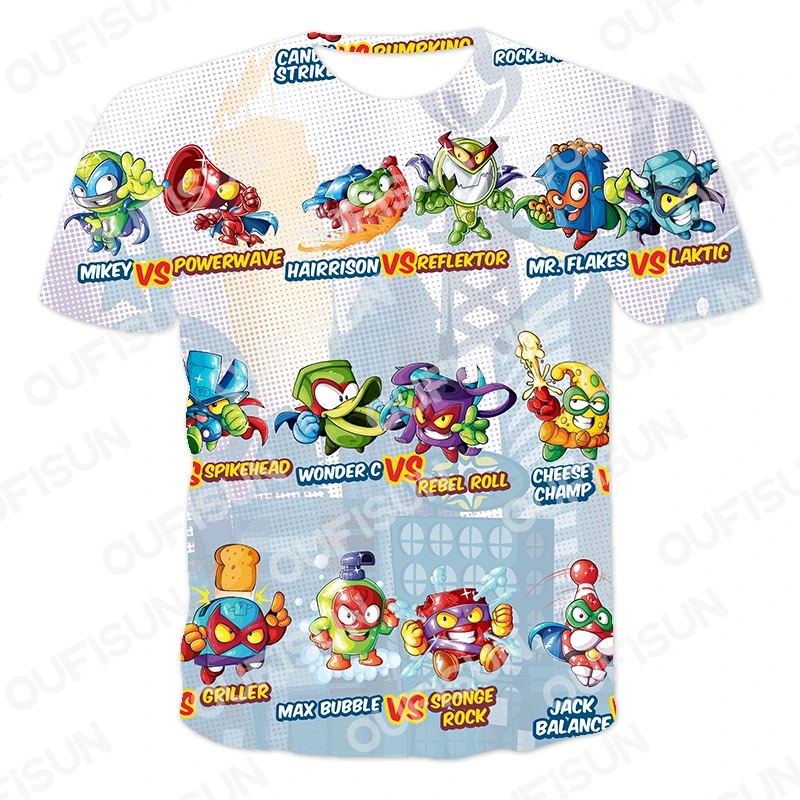 Summer Children'S Clothing Men'S And Women'S Short-Sleeved 3D Printing Sports Leisure Round Neck Anime T-Shirt
Summer Children'S Clothing Men'S And Women'S Short-Sleeved 3D Printing Sports Leisure Round Neck Anime T-Shirt