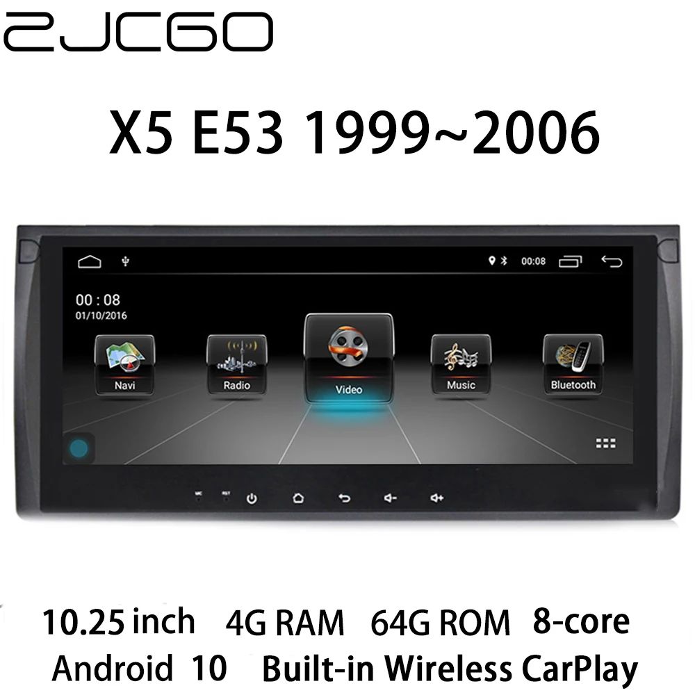 Car Multimedia Player Stereo GPS DVD Radio Navigation Android Screen for BMW X5 E53 1999 2000 2001 2002 2003 2004 2005 2006
Car Multimedia Player Stereo GPS DVD Radio Navigation Android Screen for BMW X5 E53 1999 2000 2001 2002 2003 2004 2005 2006