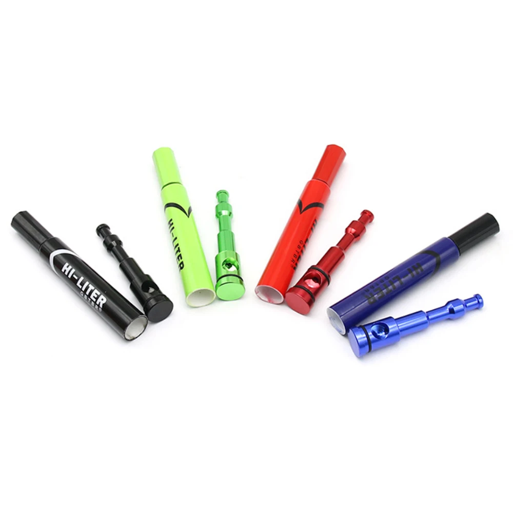 100pcs/lot Wholesale Metal Marker Pen Shape Pipe 4color Chooes 130mm Length Herb Tobacco Smoke accessories Smoking Grinder
100pcs/lot Wholesale Metal Marker Pen Shape Pipe 4color Chooes 130mm Length Herb Tobacco Smoke accessories Smoking Grinder