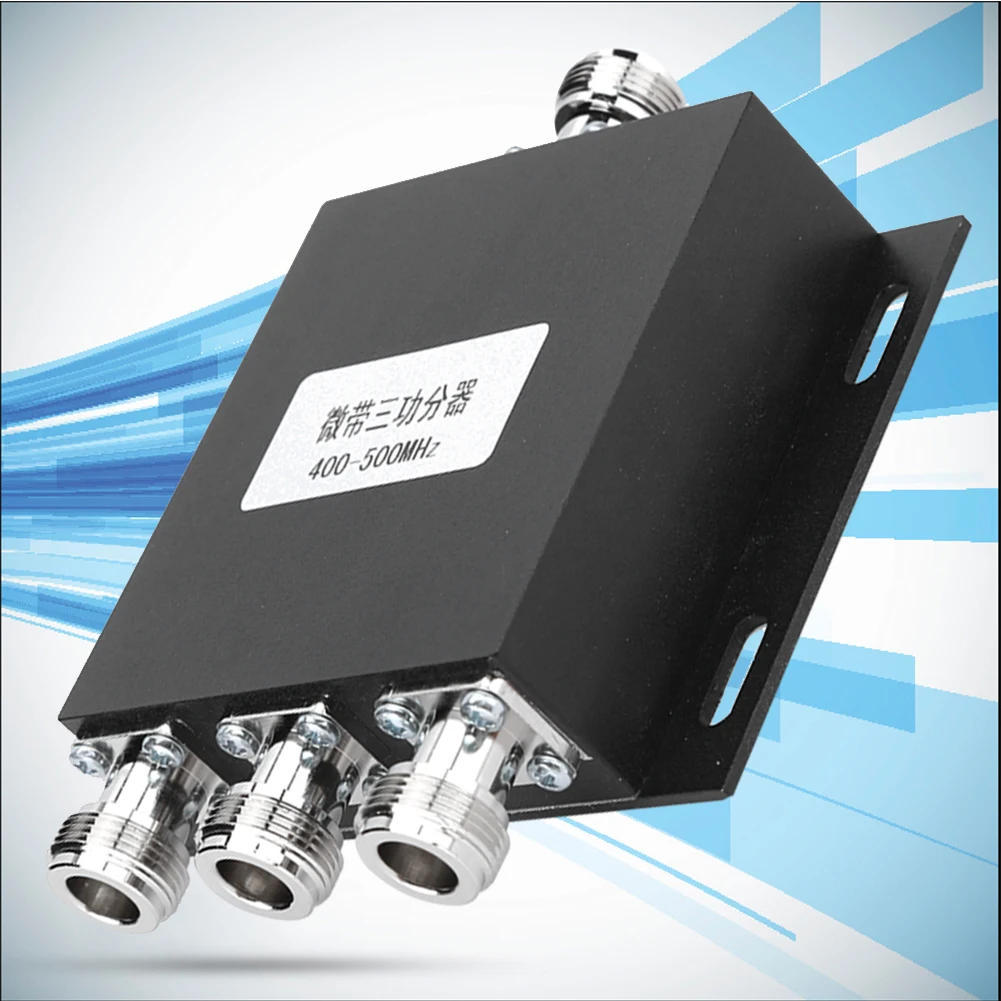3 In 1 Power Divider Aluminium Alloy 400‑470MHz Frequency 50W Used for Intercom System3
3 In 1 Power Divider Aluminium Alloy 400‑470MHz Frequency 50W Used for Intercom System3