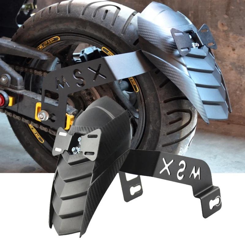 Motorcycle Durable Wear-Resistant Rear Splash Guard Mudguard Fender Modify Parts for Honda MSX125/SF Accessories
Motorcycle Durable Wear-Resistant Rear Splash Guard Mudguard Fender Modify Parts for Honda MSX125/SF Accessories