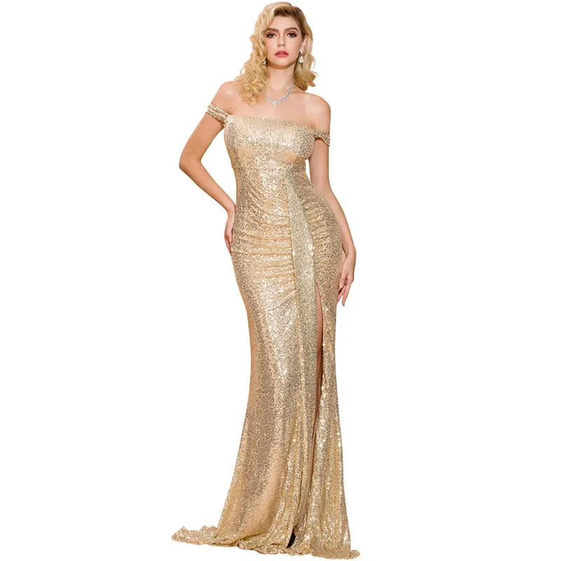 Red Black Gold Long Dress Women Sexy Slash Neck High Split Elegant Celebrity Party Dresses Bodycon Dress Plus Size S-XL
Red Black Gold Long Dress Women Sexy Slash Neck High Split Elegant Celebrity Party Dresses Bodycon Dress Plus Size S-XL