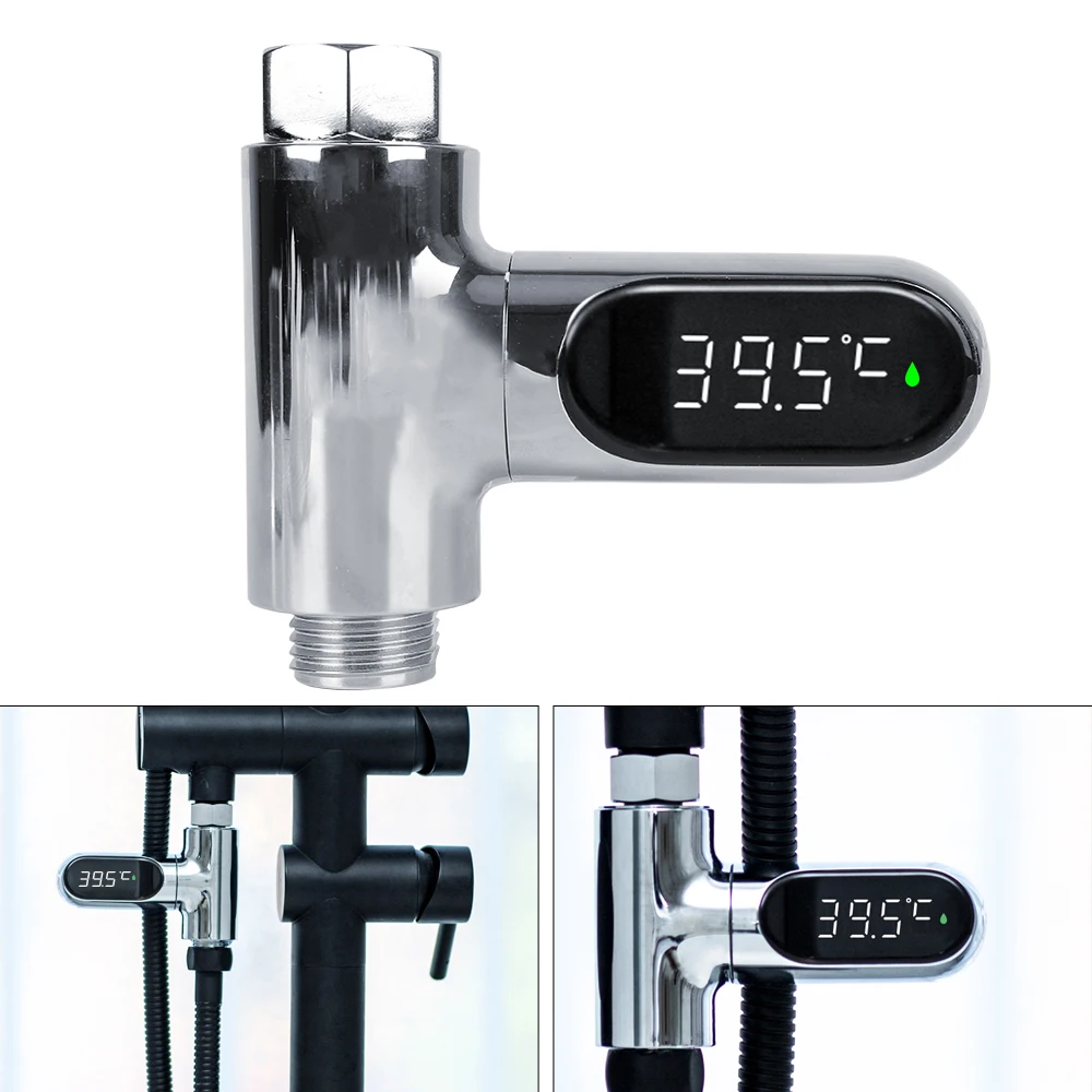 Bathing Temperature Meter LED Display Electricity Home Shower Faucets Water Thermometer Hot Tub Water Temperature Monitor
Bathing Temperature Meter LED Display Electricity Home Shower Faucets Water Thermometer Hot Tub Water Temperature Monitor