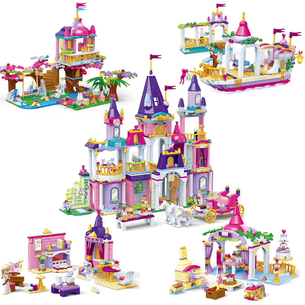 City Princess Castle Royal Celebration Set Building Blocks carriage Model educational Bricks Classic Friends for Girl Toys gifts
City Princess Castle Royal Celebration Set Building Blocks carriage Model educational Bricks Classic Friends for Girl Toys gifts