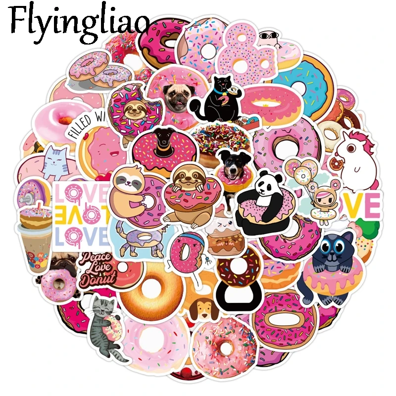 50pcs Doughnut Cake Stickers paster Cartoon characters movie scrapbooking diy phone laptop waterproof decorations
50pcs Doughnut Cake Stickers paster Cartoon characters movie scrapbooking diy phone laptop waterproof decorations