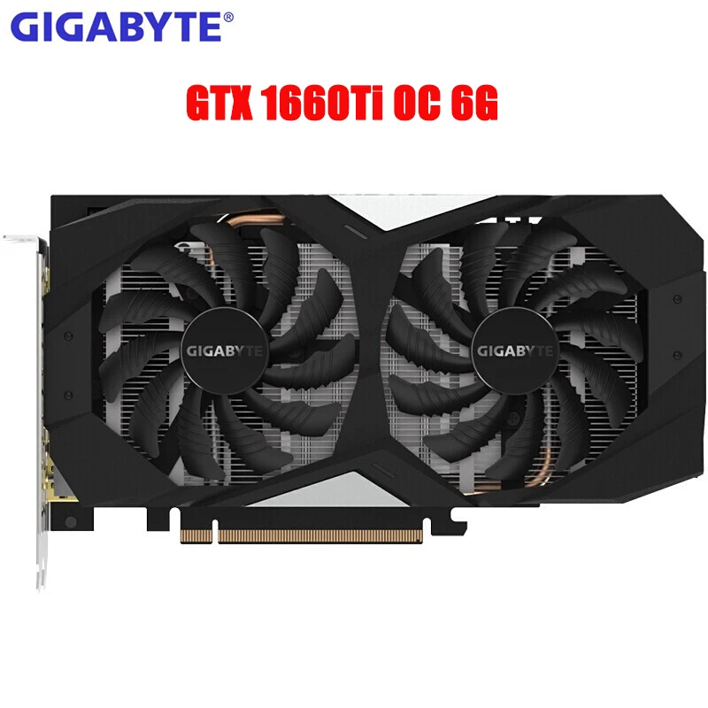 Совершенно новая Оригинальная игровая Видеокарта GIGABYTE GeForce GTX 1660Ti OC 6G 192 бит GDDR6 для настольного ПК E-sports
Совершенно новая Оригинальная игровая Видеокарта GIGABYTE GeForce GTX 1660Ti OC 6G 192 бит GDDR6 для настольного ПК E-sports