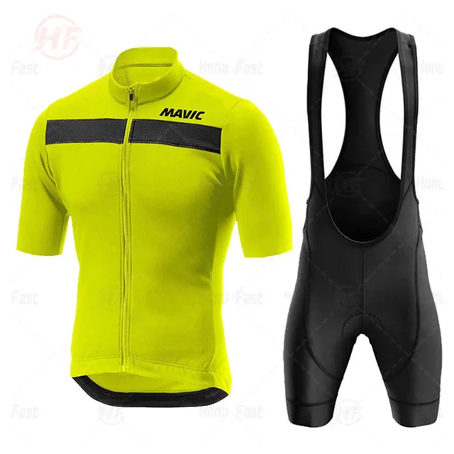 Gobikeful Team MAVIC Cycling Jersey 19D Gel Bike Shorts Set MTB Ropa Ciclismo Men's Summer Cycling Maillot Culottes Sportswear
Gobikeful Team MAVIC Cycling Jersey 19D Gel Bike Shorts Set MTB Ropa Ciclismo Men's Summer Cycling Maillot Culottes Sportswear