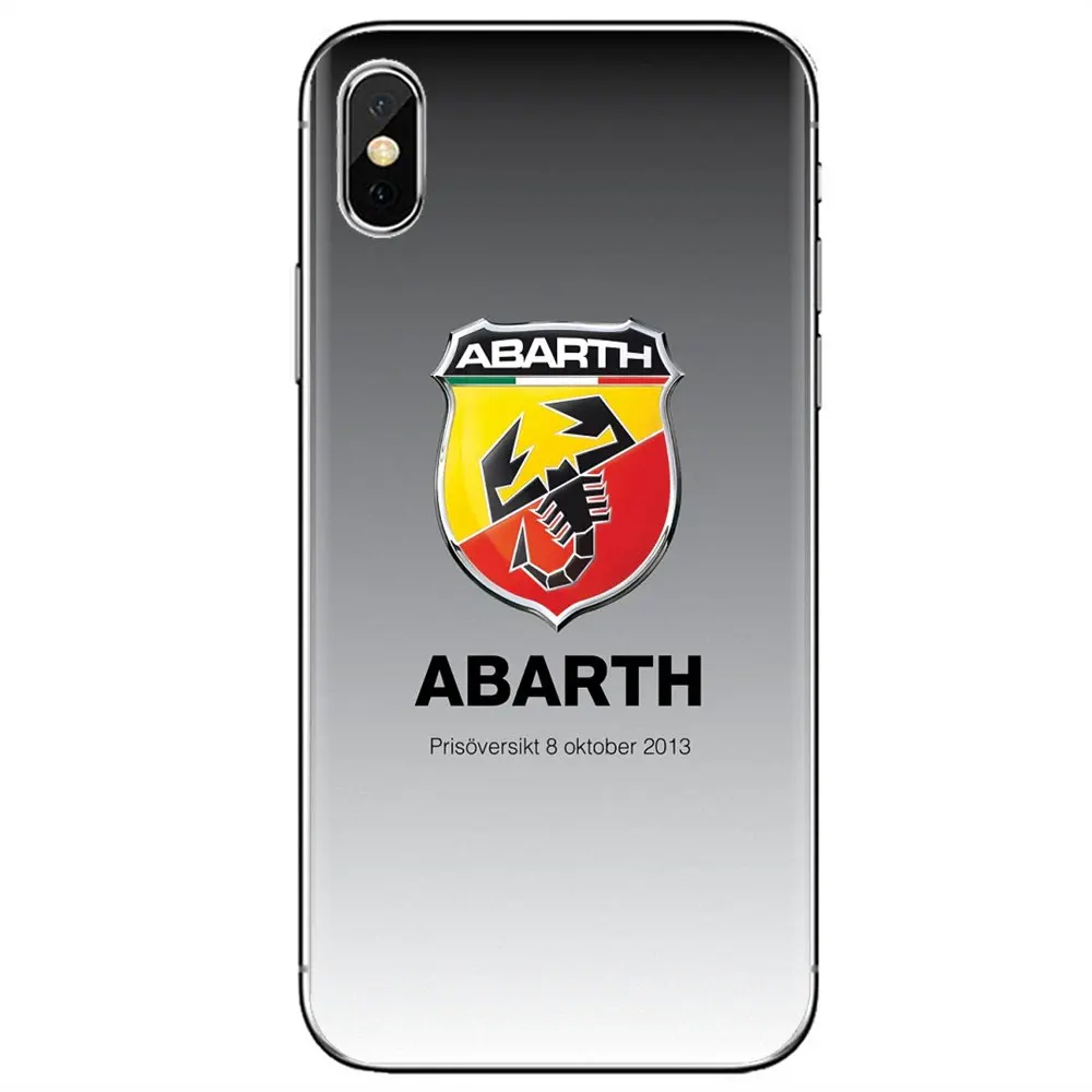 Силиконовый чехол для телефона спортивного автомобиля с логотипом ABARTH Samsung Galaxy A10