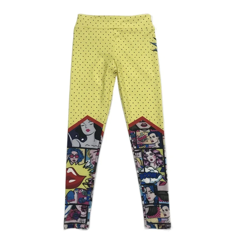 Beauty Printed Cartoon Cool Fitness Yoga Pants for Women Pink Yellow Blue Sports Running Leggings Training Trousers
Beauty Printed Cartoon Cool Fitness Yoga Pants for Women Pink Yellow Blue Sports Running Leggings Training Trousers