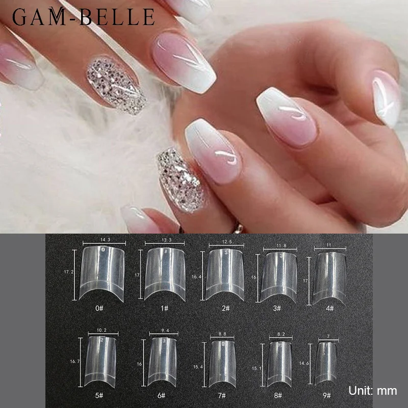 GAM-BELLE, 500 шт./упаковка, искусственные полукончики для ногтей, прозрачный белый французский акриловый пресс для ногтей, маникюрные накладные ...
GAM-BELLE, 500 шт./упаковка, искусственные полукончики для ногтей, прозрачный белый французский акриловый пресс для ногтей, маникюрные накладные ...