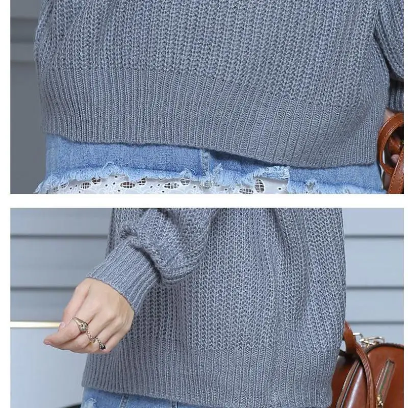 Yzeqi Autumn Winter Women Pullover Knitted Turtleneck Sweater Soft Jumper Fashion Loose Female Elasticity Pullover Girl Tops
Yzeqi Autumn Winter Women Pullover Knitted Turtleneck Sweater Soft Jumper Fashion Loose Female Elasticity Pullover Girl Tops