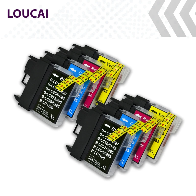 LuoCai Cartucce di Inchiostro Compatibili per Brother LC11 LC16 LC38 LC60 LC65 LC67 LC985 LC990 LC1100 DCP- J140W 145C 185C 195C
LuoCai Cartucce di Inchiostro Compatibili per Brother LC11 LC16 LC38 LC60 LC65 LC67 LC985 LC990 LC1100 DCP- J140W 145C 185C 195C