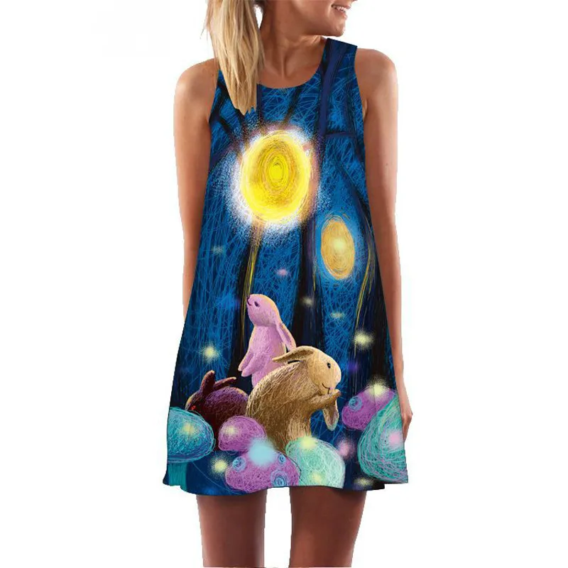 Cute Party Dress Skirt 2021 New Girl's Unicorn Print Chiffon Dress Fashion Casual Sleeveless Summer Dress
Cute Party Dress Skirt 2021 New Girl's Unicorn Print Chiffon Dress Fashion Casual Sleeveless Summer Dress