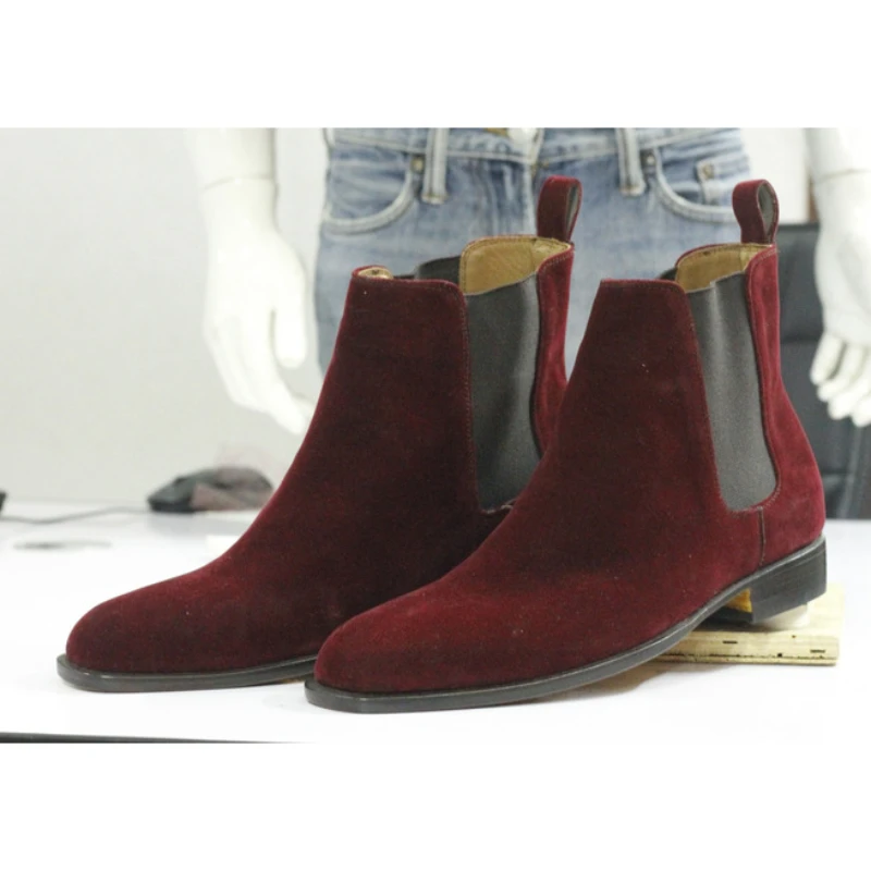 Fashion High Ankle Men Chelsea Boots Casual Faux Suede мужские сапоги Stylish Bottes Pour Hommes أحذية الرجال Comfortable KD317
Fashion High Ankle Men Chelsea Boots Casual Faux Suede мужские сапоги Stylish Bottes Pour Hommes أحذية الرجال Comfortable KD317