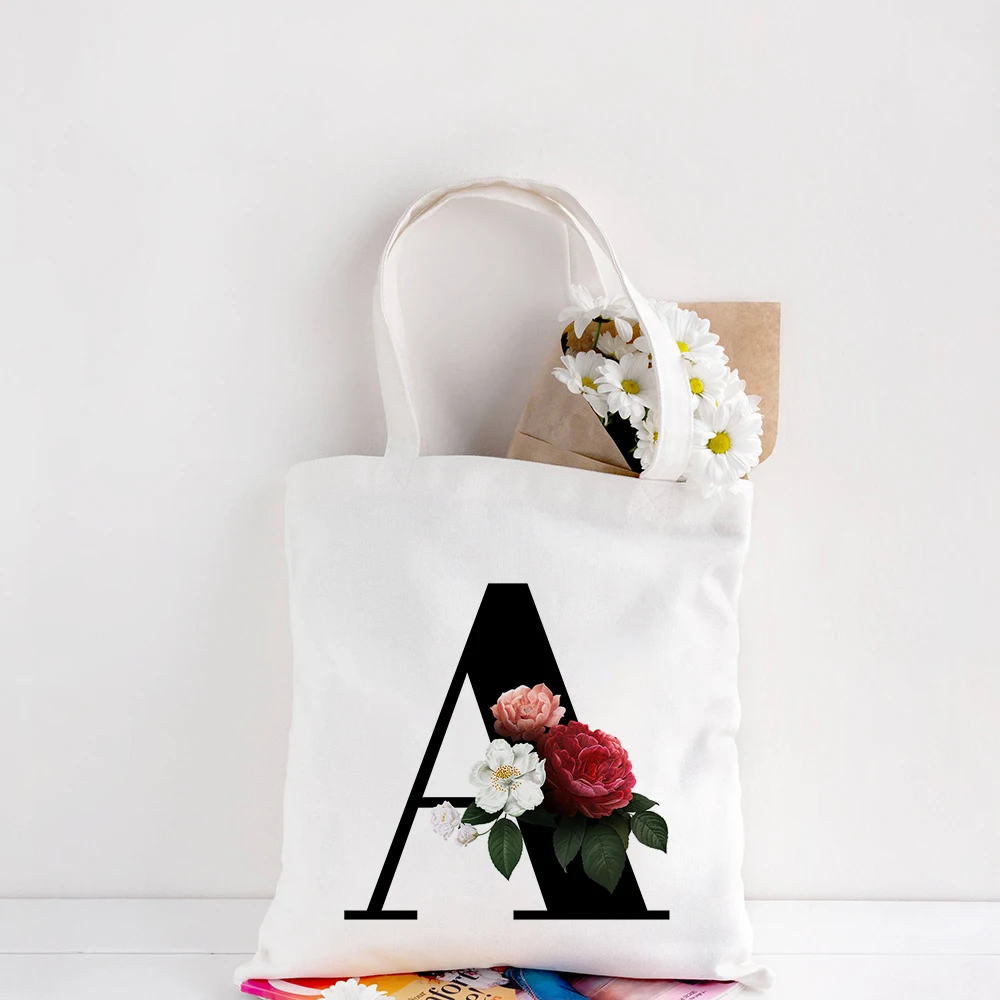 Graphic Cartoon Flower English Alphabet Harajuku Women Canvas Shoulder Bag Shopping Bags 90s Fashion Ulzzang Kawaii Handbags
Graphic Cartoon Flower English Alphabet Harajuku Women Canvas Shoulder Bag Shopping Bags 90s Fashion Ulzzang Kawaii Handbags
