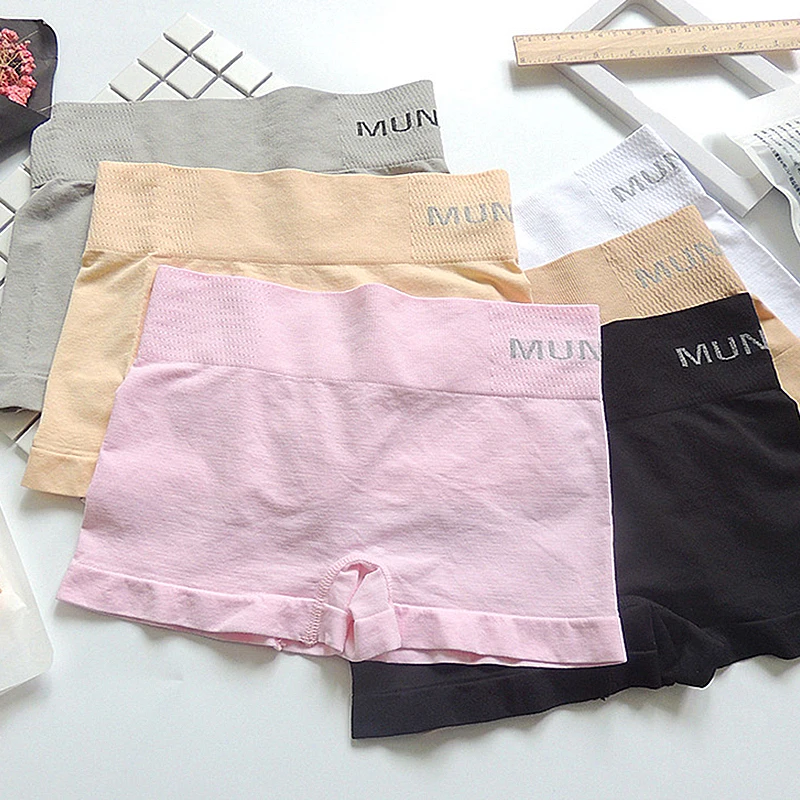Safety Panties Cotton Seamless Skin-Friendly Bodyshaper Women Brief Panties Ladies Solid Briefs High-quality Intimates Underwear 
Safety Panties Cotton Seamless Skin-Friendly Bodyshaper Women Brief Panties Ladies Solid Briefs High-quality Intimates Underwear