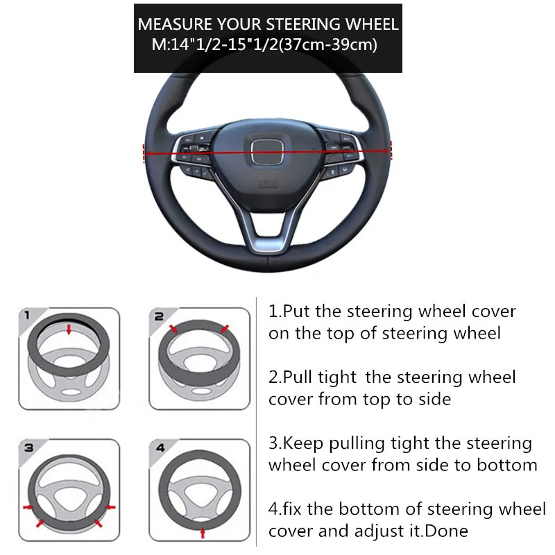Soft Braid on Car Steering Wheel Cover DIY Universal Wheel Cover Soft Plush Steering-Wheel Car Styling Interior Car Accessories
Soft Braid on Car Steering Wheel Cover DIY Universal Wheel Cover Soft Plush Steering-Wheel Car Styling Interior Car Accessories