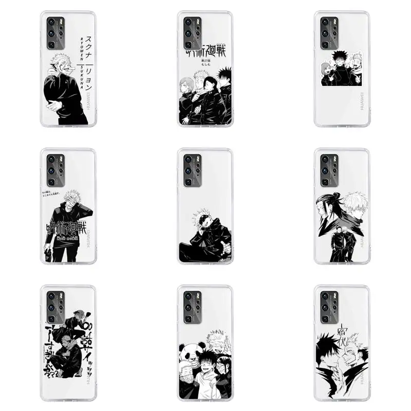 Jujutsu Kaisen Anime Phone Case For Huawei P40 P30 P20 Mate Honor 10i 30 20 i 10 40 8x 9x Pro Lite Transparent Cover
Jujutsu Kaisen Anime Phone Case For Huawei P40 P30 P20 Mate Honor 10i 30 20 i 10 40 8x 9x Pro Lite Transparent Cover