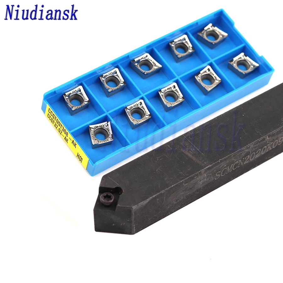10pcs CCMT09T3 Carbide Inserts 1pc SCMCN1212 SCMCN1616H09 SCMCN2020K09 SCMCN2525M09 External Turning Tool Holder Lathe Tool Suit
10pcs CCMT09T3 Carbide Inserts 1pc SCMCN1212 SCMCN1616H09 SCMCN2020K09 SCMCN2525M09 External Turning Tool Holder Lathe Tool Suit