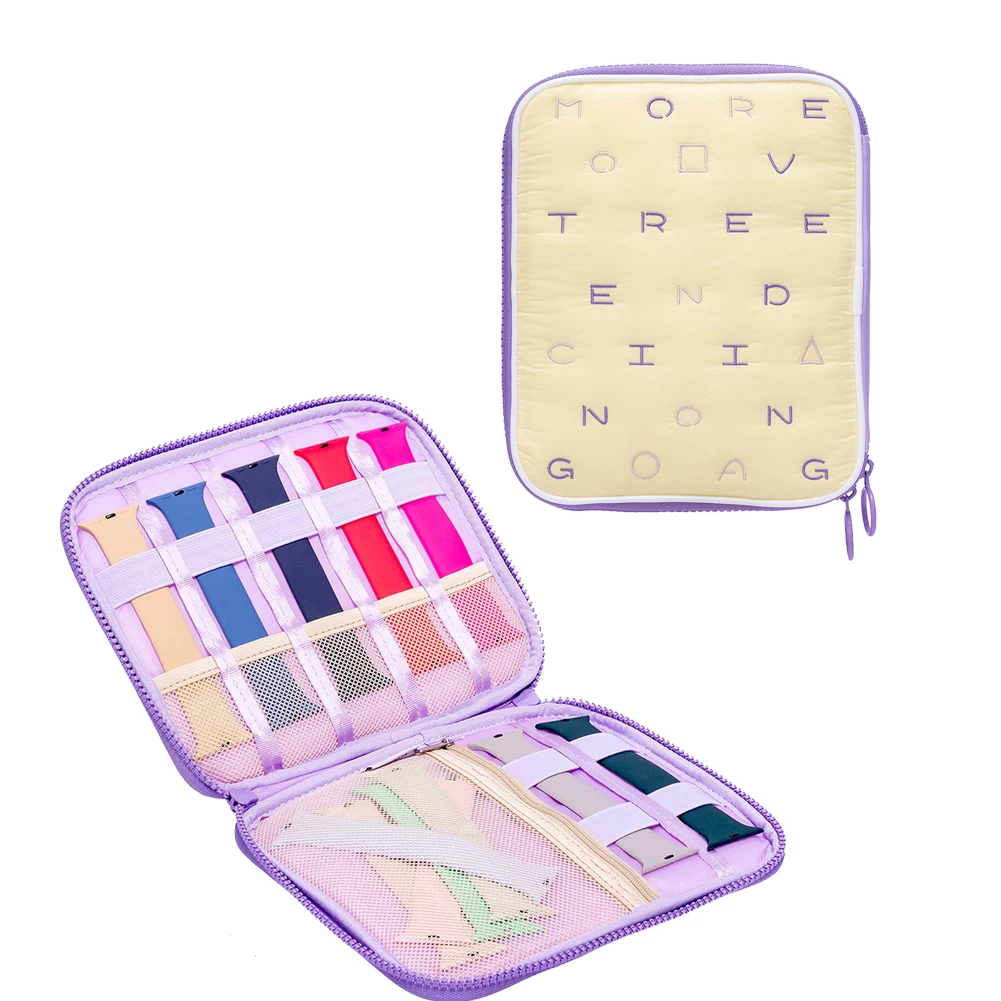 Embroidery Portable Smart Watch Strap Storage Bag Travel Watchband Charging Cable Organizer Pouch Case Huawei iPad Apple Watch
Embroidery Portable Smart Watch Strap Storage Bag Travel Watchband Charging Cable Organizer Pouch Case Huawei iPad Apple Watch