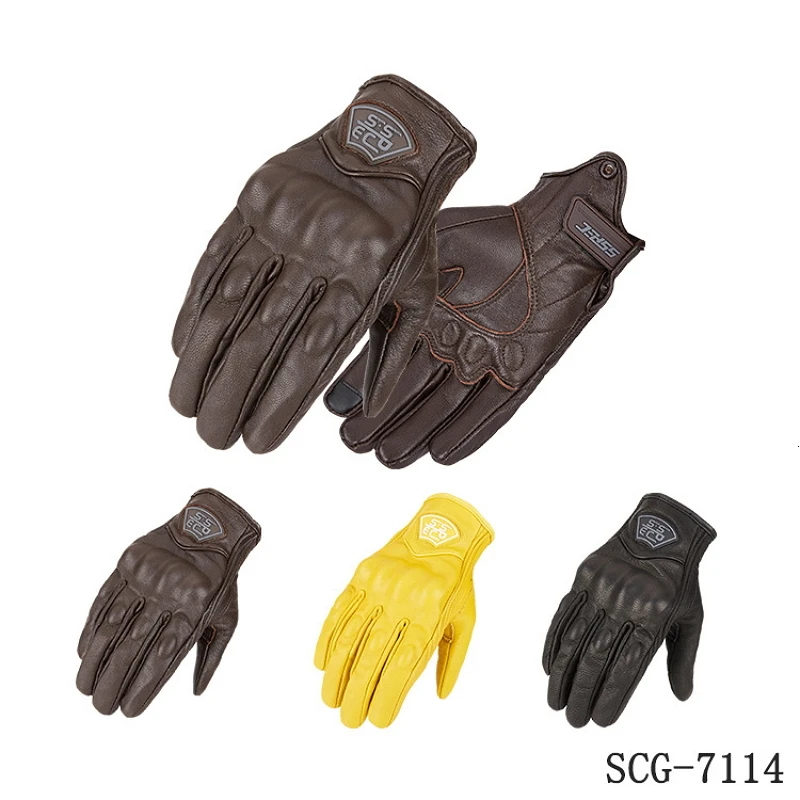 Touchscreen Leather Motorcycle Gloves Motocross Cross Full Finger Gloves Protective Gear Racing Biker Riding Motorbike Moto
Touchscreen Leather Motorcycle Gloves Motocross Cross Full Finger Gloves Protective Gear Racing Biker Riding Motorbike Moto