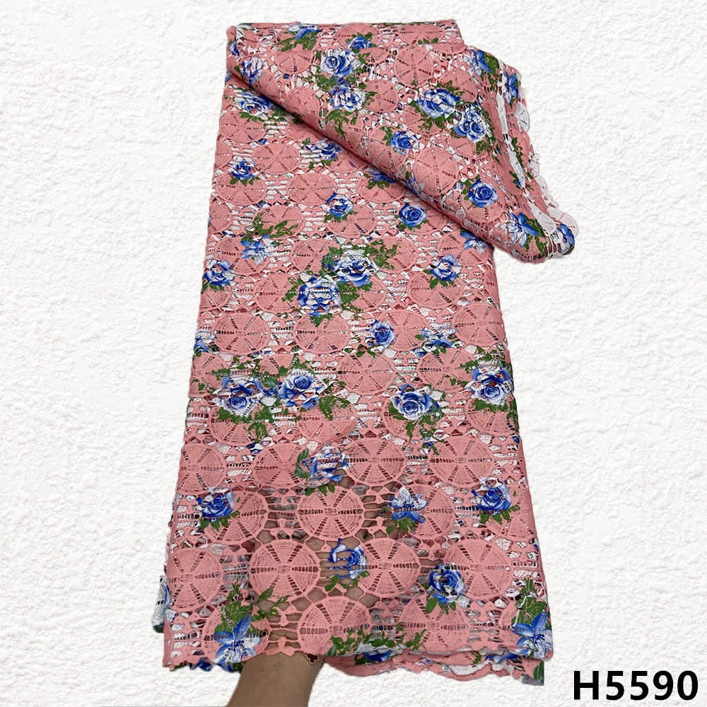 Newest Cord Lace Fabric African Lace Fabric 2021 Laser Cut Lace Water Soluble Nigerian Lace Fabric For Party Dress HX5590
Newest Cord Lace Fabric African Lace Fabric 2021 Laser Cut Lace Water Soluble Nigerian Lace Fabric For Party Dress HX5590
