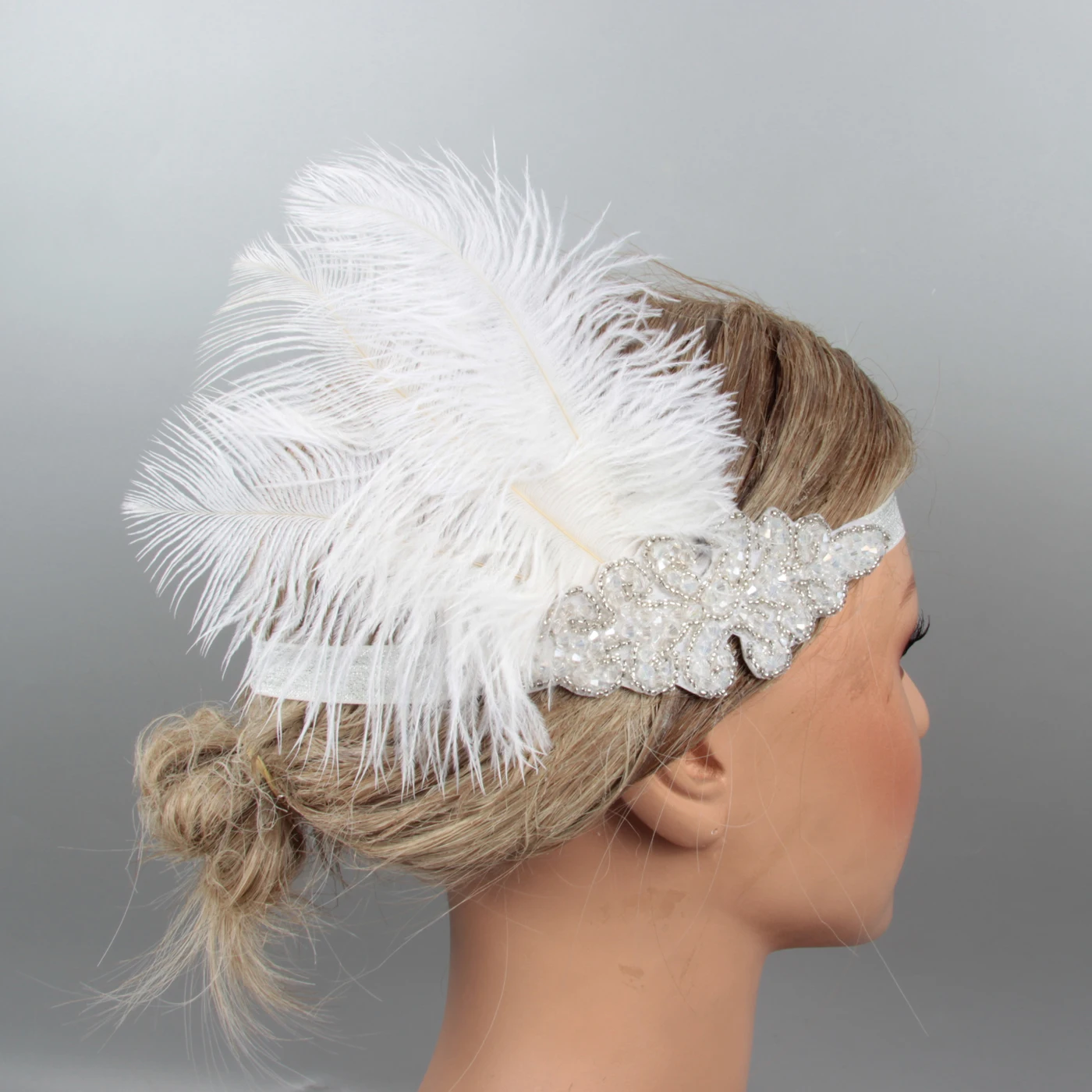 1920s Fashion Hair Accessories Crysteal Rhinestone For Flapper Feather Headpiece For Women And Bridal Factory Sales Handmade
1920s Fashion Hair Accessories Crysteal Rhinestone For Flapper Feather Headpiece For Women And Bridal Factory Sales Handmade