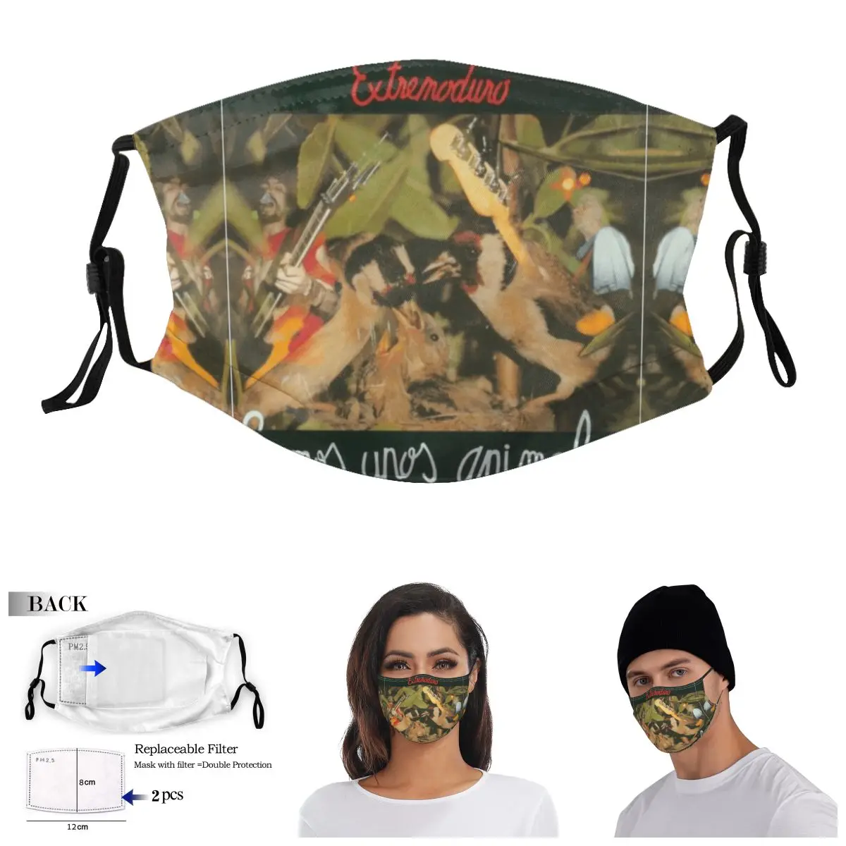 Extremoduro Cd Vinilo Somos Unos Animales R251 Adult Dust Mask Graphic Domino Activated Carbon Filter Mask
Extremoduro Cd Vinilo Somos Unos Animales R251 Adult Dust Mask Graphic Domino Activated Carbon Filter Mask