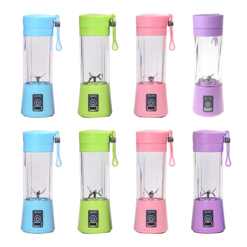 4/6 Blades Portable Blender Mixer for Smoothie Fruit Juice Milk Shakes with USB Rechargeable
4/6 Blades Portable Blender Mixer for Smoothie Fruit Juice Milk Shakes with USB Rechargeable