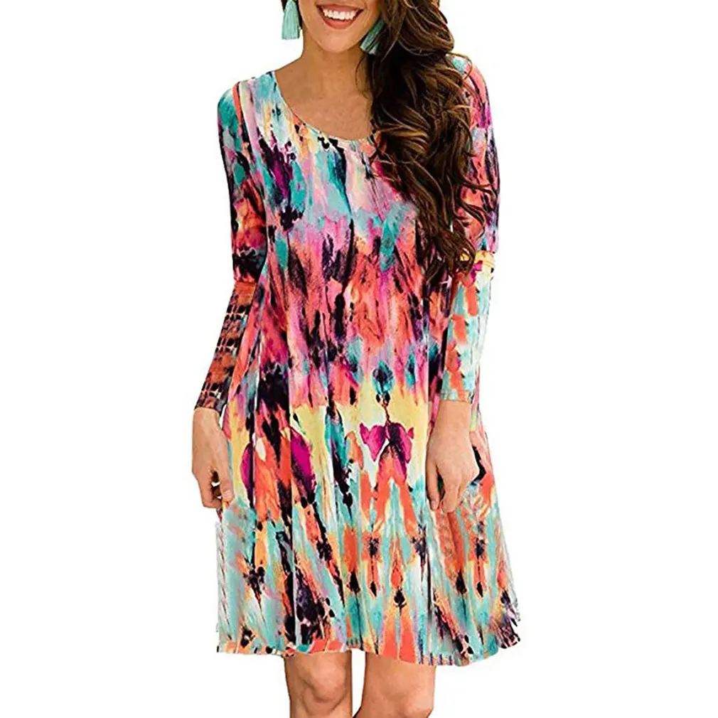 Женское пляжное платье-футболка с цветочным принтом, без рукавов
Женское пляжное платье-футболка с цветочным принтом, без рукавов