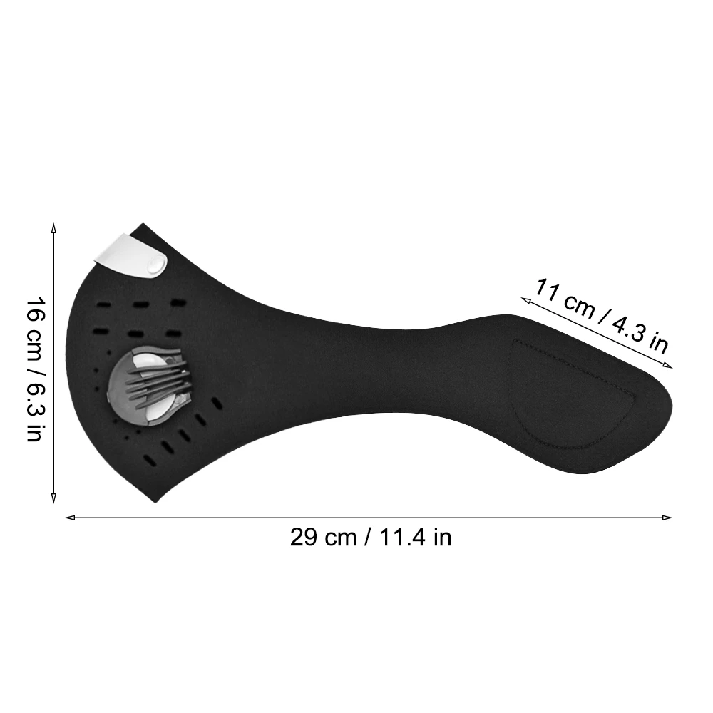 WOSAWE Washable Reusable Motorcycle Protective Half Face Mask with Filter Anti Dust Activated Carbon Mouth Covers Mouth-muffle
WOSAWE Washable Reusable Motorcycle Protective Half Face Mask with Filter Anti Dust Activated Carbon Mouth Covers Mouth-muffle