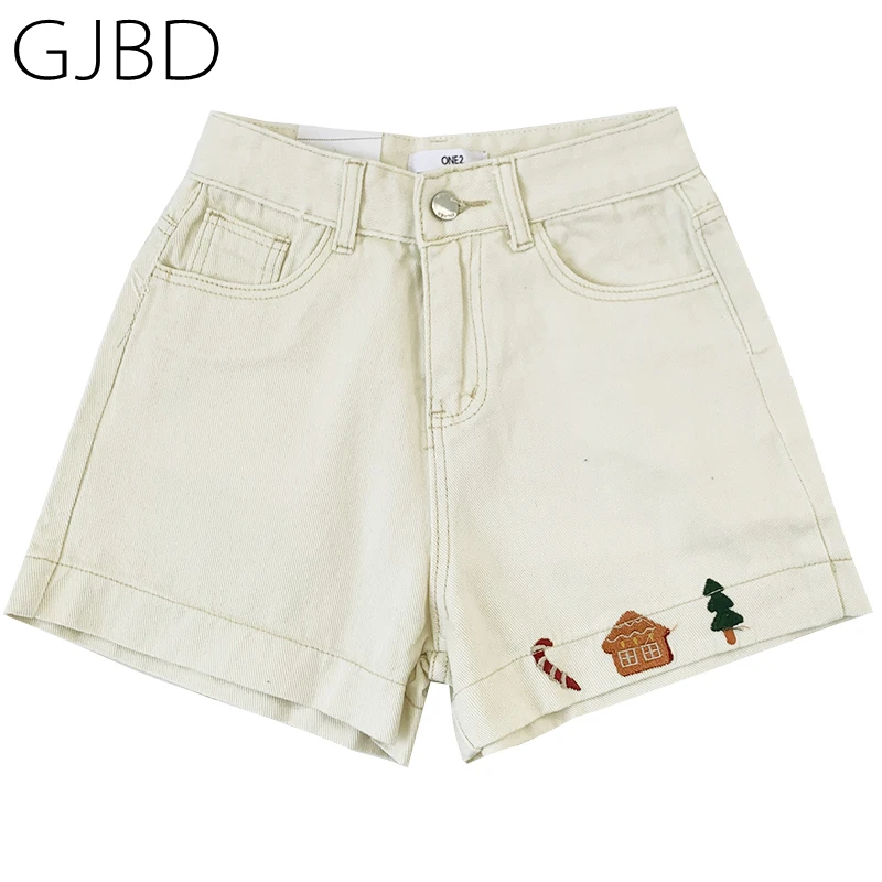 Women's Short Jeans 2021 Summer New High Waist Straight Hot Pants Embroidery Jeans Streetwear Fashion Baggy Denim Short Trouser
Women's Short Jeans 2021 Summer New High Waist Straight Hot Pants Embroidery Jeans Streetwear Fashion Baggy Denim Short Trouser