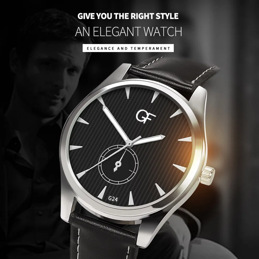 Newly Men Quartz Watch PU Leather Belt Luminous Pointer Fashion Wristwatches Gifts m99
Newly Men Quartz Watch PU Leather Belt Luminous Pointer Fashion Wristwatches Gifts m99