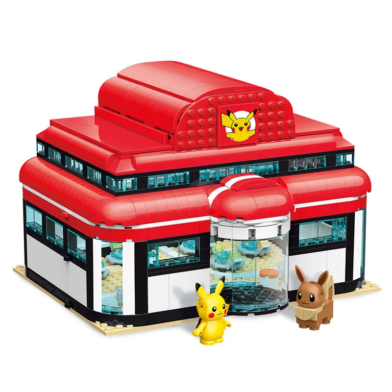 Creator Cartoon Anime Pokémon Center House Pikachu Building Blocks Bricks Sets Classic Movie Model Kids Toys For Children Gift
Creator Cartoon Anime Pokémon Center House Pikachu Building Blocks Bricks Sets Classic Movie Model Kids Toys For Children Gift