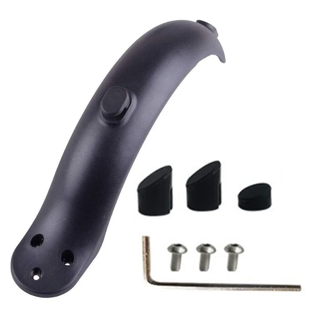 Electric Scooter Rear Mudguard 270*60mm Black For Xiao*mi M365/Pro Smart E-scooter With 3*Screws+3*Silicone Plug+Wrench
Electric Scooter Rear Mudguard 270*60mm Black For Xiao*mi M365/Pro Smart E-scooter With 3*Screws+3*Silicone Plug+Wrench