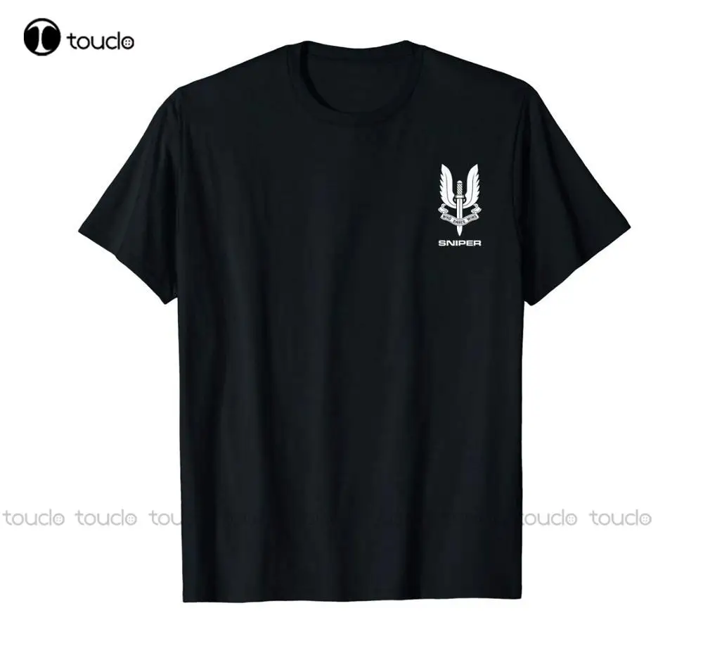 Sas Special Forces Sniper T-Shirt Double Side Men'S New Arrival Summer Short Sleeve Leisure Fashion Funny T Shirts for Men
Sas Special Forces Sniper T-Shirt Double Side Men'S New Arrival Summer Short Sleeve Leisure Fashion Funny T Shirts for Men