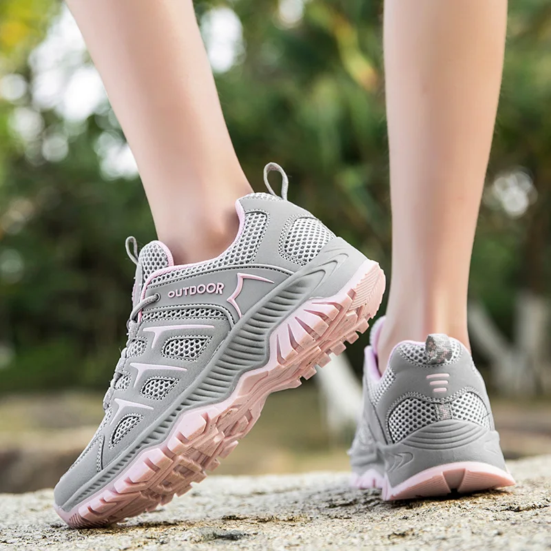 Spring Outdoor Travel Camping Hiking Shoes Women High Quality Trekking Casual Sneakers Ladies Non-slip Cushioning Walking Shoes
Spring Outdoor Travel Camping Hiking Shoes Women High Quality Trekking Casual Sneakers Ladies Non-slip Cushioning Walking Shoes