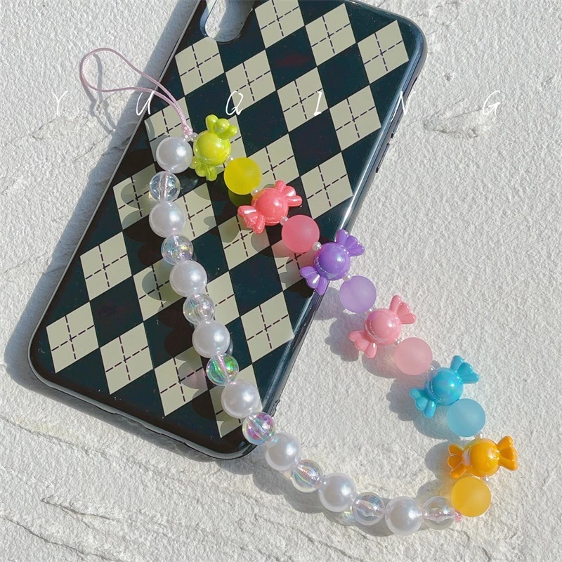 Simple Creative Candy Shape Candy Color Resin Mobile Phone Chain Imitation Pearl Mobile Phone Case Hanging Chain Ladies Jewelry
Simple Creative Candy Shape Candy Color Resin Mobile Phone Chain Imitation Pearl Mobile Phone Case Hanging Chain Ladies Jewelry