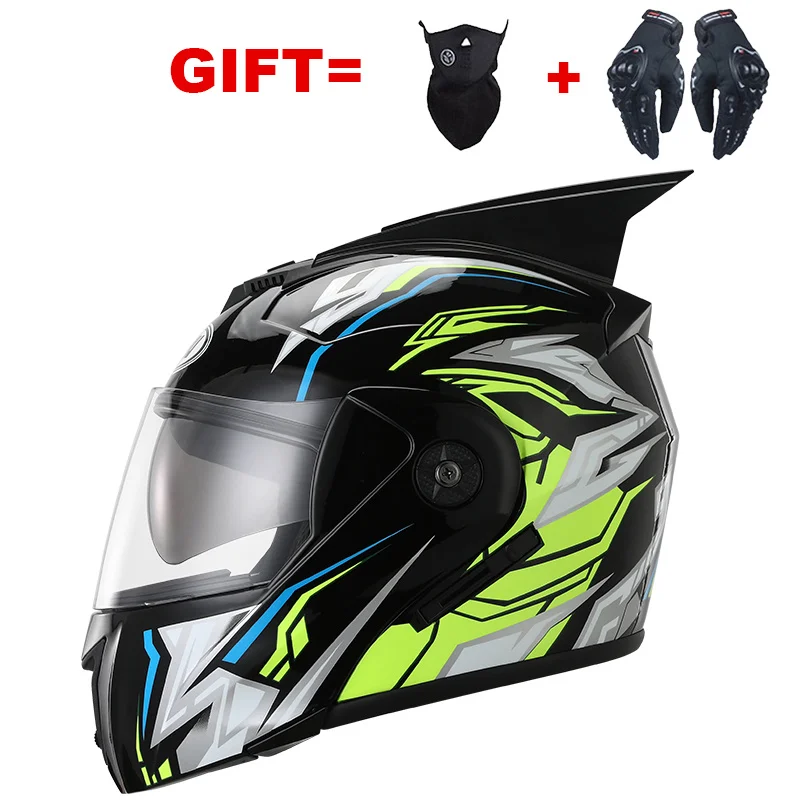 Dual Lens Modular Double visors Motocross Flip Up Helmet DOT Dual Lens Motorcycle Helmets For adults Professional
Dual Lens Modular Double visors Motocross Flip Up Helmet DOT Dual Lens Motorcycle Helmets For adults Professional