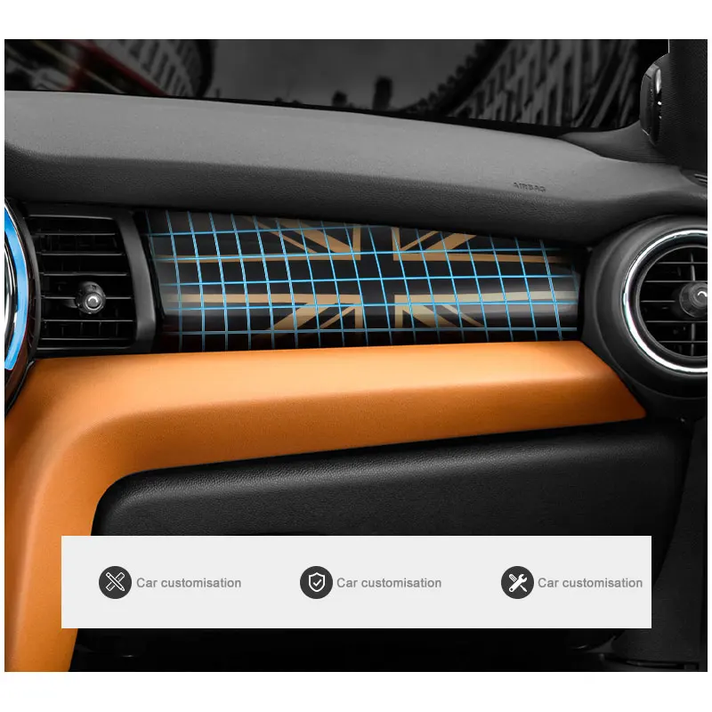 Auto central control instrument panel decoration sticker Protective shell For MINI Cooper F55 F56 F57 Car Accessories Interior
Auto central control instrument panel decoration sticker Protective shell For MINI Cooper F55 F56 F57 Car Accessories Interior