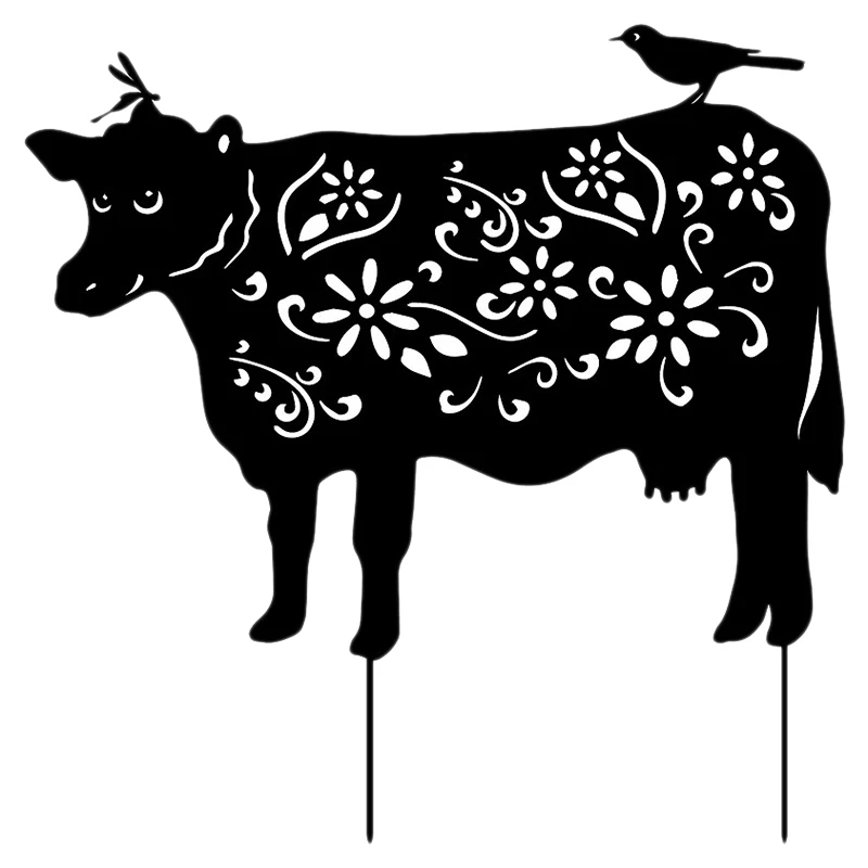 Garden Animal Metal Stakes Cow Yard Art Decoration Lawn Ornaments Yard Garden Decoration
Garden Animal Metal Stakes Cow Yard Art Decoration Lawn Ornaments Yard Garden Decoration